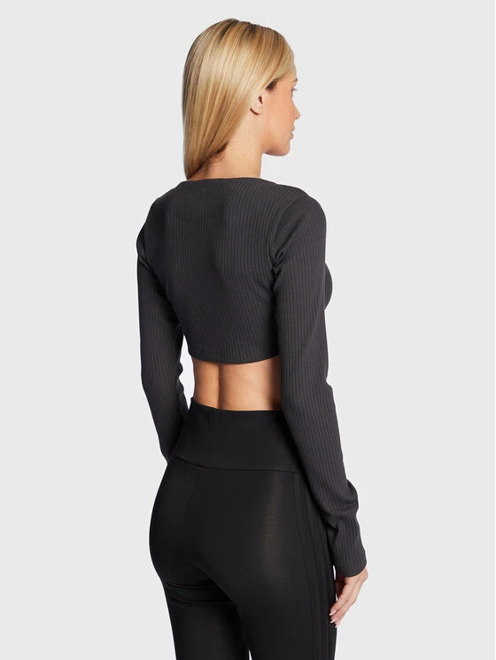 Κουπόνι ✔️ Adidas Γυναίκες Μπλουζάκια Μπλουζάκι Studio HH8502 Γκρι Slim Fit Γκρι 🤩 3 Κουπόνι ✔️ Adidas Γυναίκες Μπλουζάκια Μπλουζάκι Studio HH8502 Γκρι Slim Fit Γκρι 🤩 - Image 3