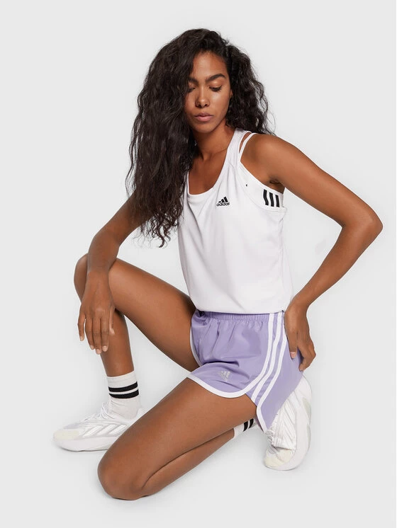 Συμφωνίες ???? Adidas Γυναίκες Μπλουζάκια Τεχνικά Φανελάκι τεχνικό Primeblue Designed 2 Move 3-Stripes GL3790 Λευκό Slim Fit Λευκό ⭐ 2 Συμφωνίες ???? Adidas Γυναίκες Μπλουζάκια Τεχνικά Φανελάκι τεχνικό Primeblue Designed 2 Move 3-Stripes GL3790 Λευκό Slim Fit Λευκό ⭐ - Image 2