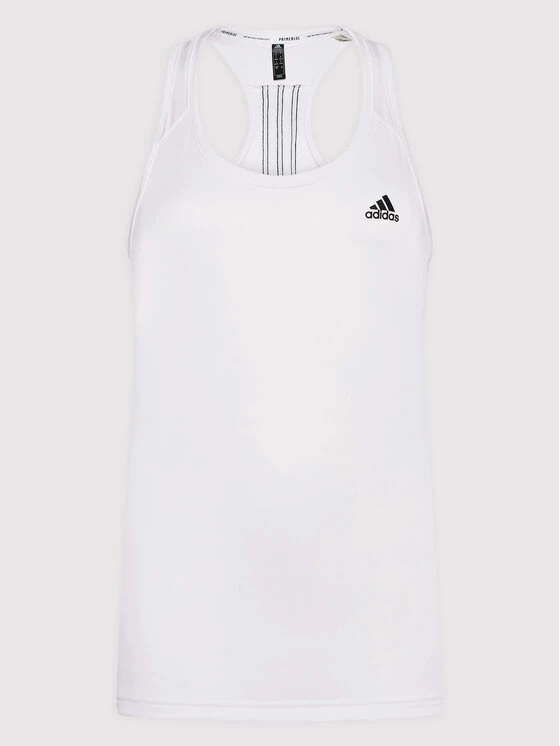 Συμφωνίες ???? Adidas Γυναίκες Μπλουζάκια Τεχνικά Φανελάκι τεχνικό Primeblue Designed 2 Move 3-Stripes GL3790 Λευκό Slim Fit Λευκό ⭐ 5 Συμφωνίες ???? Adidas Γυναίκες Μπλουζάκια Τεχνικά Φανελάκι τεχνικό Primeblue Designed 2 Move 3-Stripes GL3790 Λευκό Slim Fit Λευκό ⭐ - Image 5