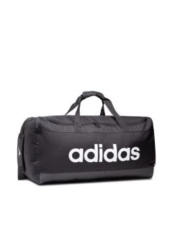 Αγορά 🎁 Adidas Γυναίκες Τσάντες Σάκος Linear Duffel L GN2044 Μαύρο Μαύρο 😉
