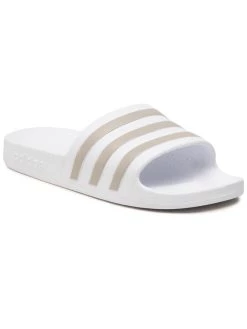 Εξοδος 😀 Adidas Άνδρες Παντόφλες Adilette Aqua EF1730 Λευκό Λευκό 🎁