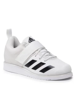 ΧΟΝΔΡΙΚΟ ΕΜΠΟΡΙΟ ❤️ Adidas Άνδρες Παπούτσια Προπόνησης Παπούτσια Powerlift 4 GZ5871 Λευκό Λευκό 🌟