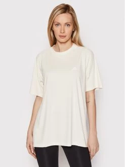 Κουπόνι 🔥 Adidas Γυναίκες Μπλουζάκια Τεχνικά Φανελάκι τεχνικό Yoga HD6812 Μπεζ Oversize Μπεζ 🧨