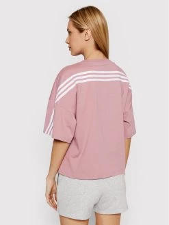 Νέος 💯 Adidas Γυναίκες T-shirts T-Shirt Future Icons 3-Stripes HE0313 Ροζ Loose Fit Ροζ ❤️ -Adidas Performance Κατάστημα unnamed file 1663
