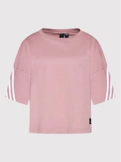 Νέος 💯 Adidas Γυναίκες T-shirts T-Shirt Future Icons 3-Stripes HE0313 Ροζ Loose Fit Ροζ ❤️ -Adidas Performance Κατάστημα unnamed file 1665
