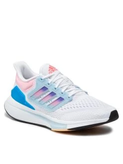 Νέος 🎉 Adidas Γυναίκες Παπούτσια Προπόνησης Παπούτσια Eq21 Run GY4685 Λευκό Λευκό ✔️