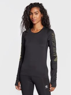 Best Pirce 🧨 Adidas Γυναίκες Μπλουζάκια Τεχνικά Φανελάκι τεχνικό Performance End Plastic Waste HA4295 Μαύρο Slim Fit Μαύρο 😍