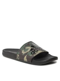 Καλύτερη πώληση 🎁 Adidas Άνδρες Παντόφλες Adilette Comfort GW1053 Πράσινο Πράσινο 😀