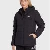 Προώθηση ???? Adidas Γυναίκες Χειμωνιάτικα Μπουφάν Μπουφάν πουπουλένιο Helionic HG8747 Μαύρο Regular Fit Μαύρο ????