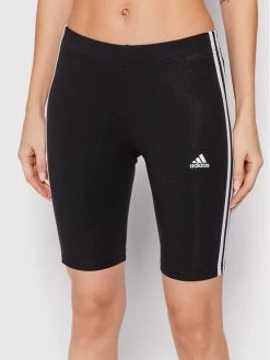 Ολοκαίνουργιο 🥰 Adidas Γυναίκες Αθλητικά Σορτς Σορτς ποδηλασίας Essentials 3-Stripes Bike GR3866 Μαύρο Extra Slim Fit Μαύρο 🛒