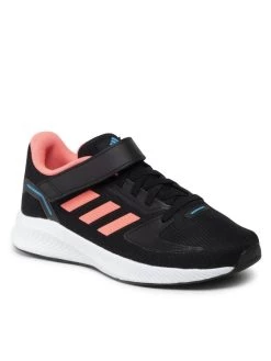Best Pirce 🥰 Adidas Παιδιά Παπούτσια για Χάντμπολ Παπούτσια Runfalcon 2.0 El K GX3528 Μαύρο Μαύρο 🥰