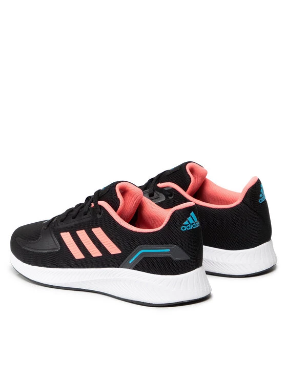 Νέος ???? Adidas Γυναίκες Παπούτσια Προπόνησης Παπούτσια Runfalcon 2.0 K GX3537 Μαύρο Μαύρο ???? 3 Νέος ???? Adidas Γυναίκες Παπούτσια Προπόνησης Παπούτσια Runfalcon 2.0 K GX3537 Μαύρο Μαύρο ???? - Image 3