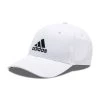 Νέος 🎁 Adidas Άνδρες Καπέλα Μπέιζμπολ Καπέλο Jockey ⚾ Baseball Cap FK0890 Λευκό Λευκό 🔔