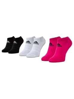 Συμφωνίες 💯 Adidas Γυναίκες Κοντές Κάλτσες Σετ 3 ζευγάρια κοντές κάλτσες γυναικείες Cush Low 3PP DZ9386 Λευκό Λευκό 🎁