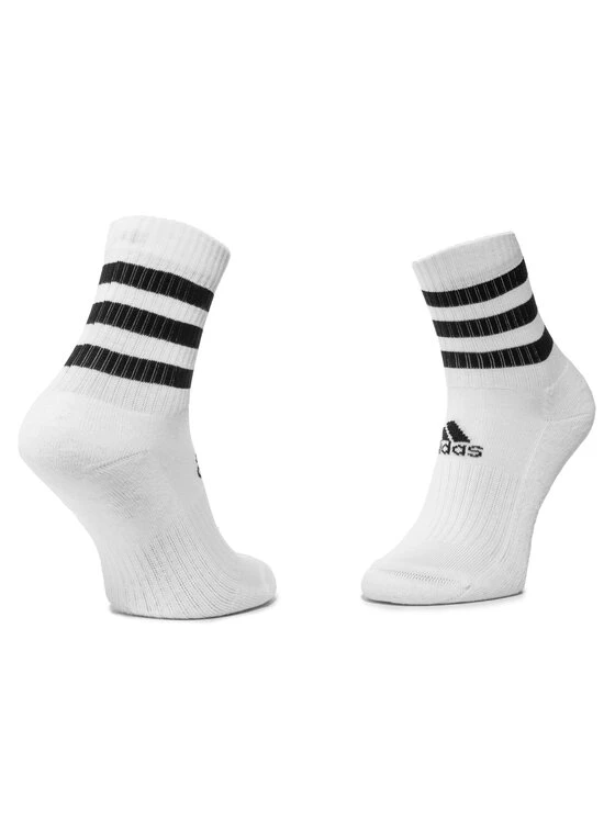 Καλύτερη πώληση ⭐ Adidas Γυναίκες Ψηλές Κάλτσες Σετ 3 ζευγάρια ψηλές κάλτσες Unisex 3S Csh Crw3p DZ9346 Λευκό Λευκό 💯 2 Καλύτερη πώληση ⭐ Adidas Γυναίκες Ψηλές Κάλτσες Σετ 3 ζευγάρια ψηλές κάλτσες Unisex 3S Csh Crw3p DZ9346 Λευκό Λευκό 💯 - Image 2