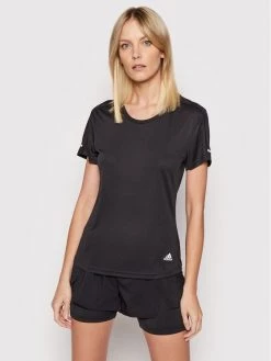 Προϋπολογισμός 🔔 Adidas Γυναίκες Μπλουζάκια Τεχνικά Φανελάκι τεχνικό Run It FL7802 Μαύρο Regular Fit Μαύρο ✨