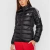 Τοπ 10 🛒 Adidas Γυναίκες Πουπουλένια Μπουφάν Μπουφάν πουπουλένιο Essentials GH4593 Μαύρο Slim Fit Μαύρο 💯