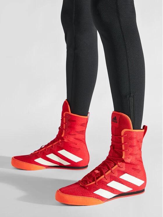 Προώθηση 🌟 Adidas Άνδρες Παπούτσια Πολεμικών Τεχνών Παπούτσια Box Hog 4 GW1403 Κόκκινο Κόκκινο ❤️ 6 Προώθηση 🌟 Adidas Άνδρες Παπούτσια Πολεμικών Τεχνών Παπούτσια Box Hog 4 GW1403 Κόκκινο Κόκκινο ❤️ - Image 6