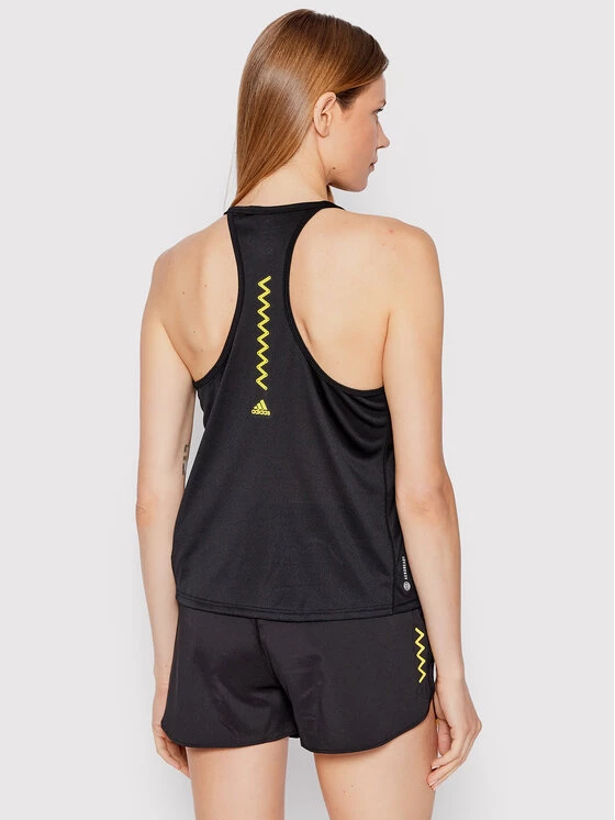 Ολοκαίνουργιο 🥰 Adidas Γυναίκες Ρούχα Φανελάκι τεχνικό Run Fast HA4291 Μαύρο Regular Fit Μαύρο 👍 3 Ολοκαίνουργιο 🥰 Adidas Γυναίκες Ρούχα Φανελάκι τεχνικό Run Fast HA4291 Μαύρο Regular Fit Μαύρο 👍 - Image 3