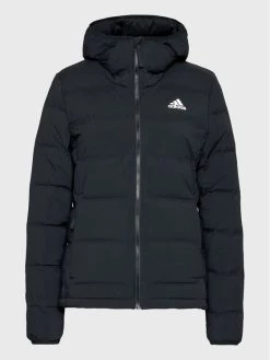 Best Pirce ⌛ Adidas Γυναίκες Πουπουλένια Μπουφάν Μπουφάν πουπουλένιο Helionic FT2577 Μαύρο Slim Fit Μαύρο 🥰