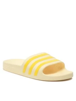 Νέος 👍 Adidas Γυναίκες Παντόφλες & Σαγιονάρες Παντόφλες Adilette Aqua GX4280 Κίτρινο Κίτρινο 😉