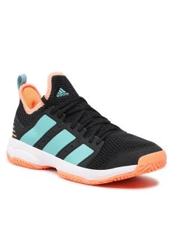 Εξοδος 🎁 Adidas Γυναίκες Ποδοσφαιρικά Παπούτσια Εσωτερικού Χώρου / Σάλας Παπούτσια Stabil Jr GX3761 Μαύρο Μαύρο 🥰