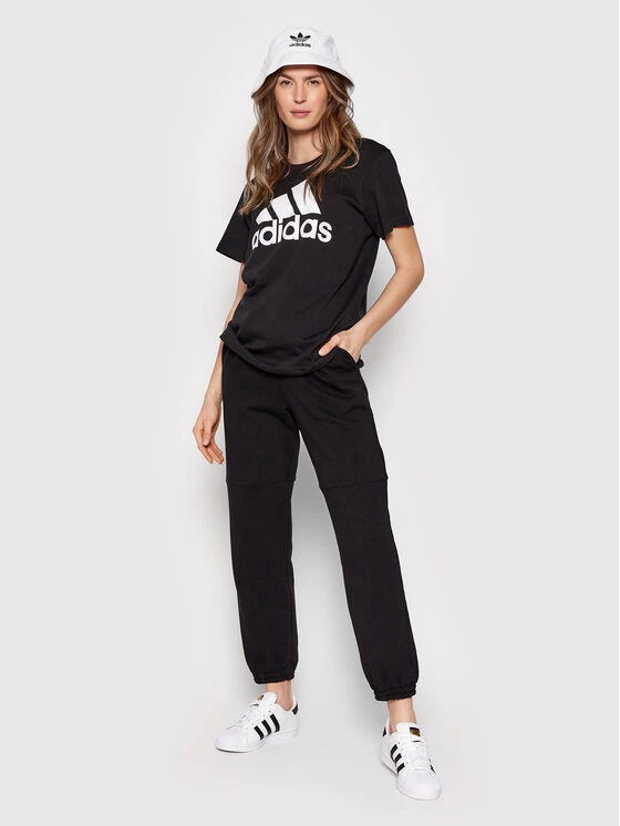Φτηνός 🔔 Adidas Γυναίκες T-shirts T-Shirt Essentials Logo Boyfriend GL0781 Μαύρο Loose Fit Μαύρο 🤩 2 Φτηνός 🔔 Adidas Γυναίκες T-shirts T-Shirt Essentials Logo Boyfriend GL0781 Μαύρο Loose Fit Μαύρο 🤩 - Image 2