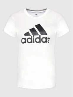 Τοπ 10 🛒 Adidas Γυναίκες T-shirts T-Shirt Loungewear Essentials Logo GL0649 Λευκό Regular Fit Λευκό 🎁 -Adidas Performance Κατάστημα unnamed file 373