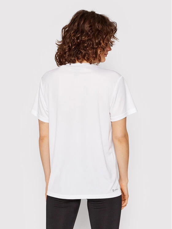 Προώθηση ❤️ Adidas Γυναίκες T-shirts T-Shirt Aeroready Designed To Move Boyfriend Sport HE6741 Λευκό Loose Fit Λευκό ⭐ 3 Προώθηση ❤️ Adidas Γυναίκες T-shirts T-Shirt Aeroready Designed To Move Boyfriend Sport HE6741 Λευκό Loose Fit Λευκό ⭐ - Image 3