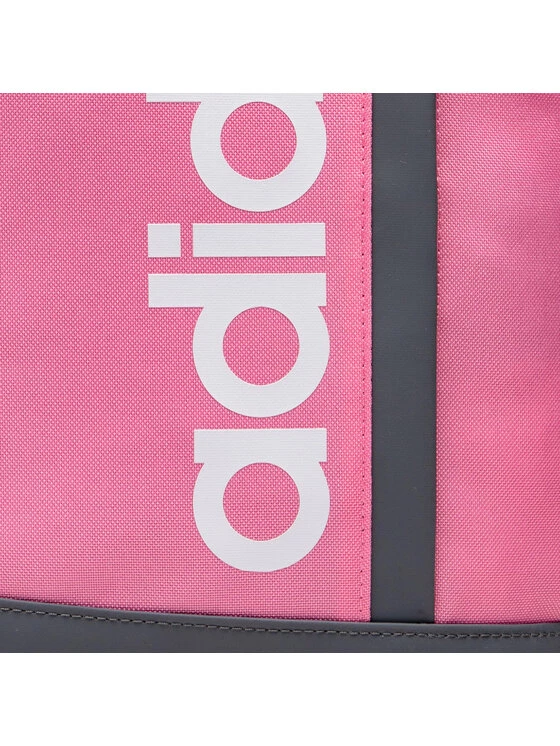 Νέος 🎉 Adidas Παιδιά Τσάντες Πουγκί Σακίδιο Linear Bp HM9110 Ροζ Ροζ 🥰 2 Νέος 🎉 Adidas Παιδιά Τσάντες Πουγκί Σακίδιο Linear Bp HM9110 Ροζ Ροζ 🥰 - Image 2