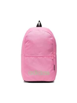 Συμφωνίες 🌟 Adidas Παιδιά Τσάντες Πουγκί Σακίδιο Lin Clas Bp Day HM2639 Ροζ Ροζ 👏