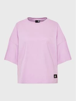 Νέος ⭐ Adidas Γυναίκες T-shirts T-Shirt Future Icons HK0490 Ροζ Relaxed Fit Ροζ 👍