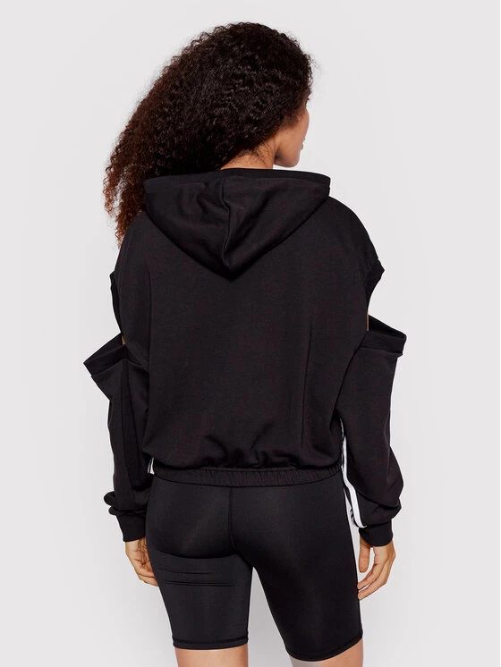 Flash Sale 🧨 Adidas Γυναίκες Μπλούζες Μπλούζα Hyperglam 3-Stripes HC8817 Μαύρο Loose Fit Μαύρο 💯 3 Flash Sale 🧨 Adidas Γυναίκες Μπλούζες Μπλούζα Hyperglam 3-Stripes HC8817 Μαύρο Loose Fit Μαύρο 💯 - Image 3