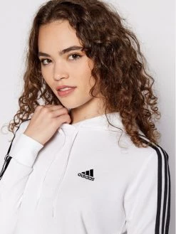 Φτηνός ❤️ Adidas Γυναίκες Μπλούζες Μπλούζα Essentials 3-Stripes GM5574 Λευκό Loose Fit Λευκό ???? -Adidas Performance Κατάστημα unnamed file 4145