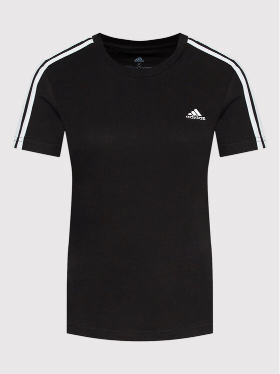 Η καλύτερη συμφωνία 🥰 Adidas Γυναίκες T-shirts T-Shirt Loungewear Essentials 3-Stripes GL0784 Μαύρο Slim Fit Μαύρο 👍 5 Η καλύτερη συμφωνία 🥰 Adidas Γυναίκες T-shirts T-Shirt Loungewear Essentials 3-Stripes GL0784 Μαύρο Slim Fit Μαύρο 👍 - Image 5
