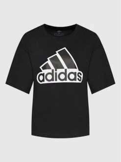 Best Pirce 🥰 Adidas Γυναίκες T-shirts T-Shirt Essentials Logo HC9189 Μαύρο Loose Fit Μαύρο 🎉 -Adidas Performance Κατάστημα unnamed file 418