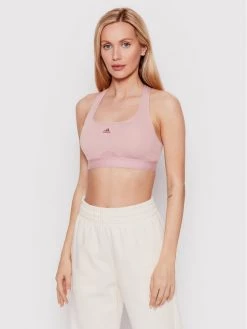 Κουπόνι 😀 Adidas Γυναίκες Αθλητικά Σουτιέν Αθλητικό σουτιέν Train Medium Support Good Level HC7844 Μωβ Μωβ 🎁