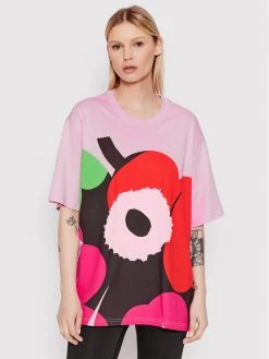 Καλύτερες κριτικές για 👏 Adidas Γυναίκες T-shirts T-Shirt MARIMEKKO HC4188 Ροζ Loose Fit Ροζ 🔔