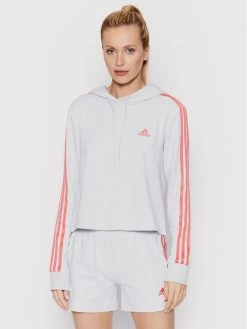Αγορά ❤️ Adidas Γυναίκες Μπλούζες Μπλούζα HC9132 Γκρι Loose Fit Γκρι 🔔