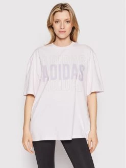 Κουπόνι 🔔 Adidas Γυναίκες T-shirts T-Shirt HC9147 Ροζ Loose Fit Ροζ 🎉