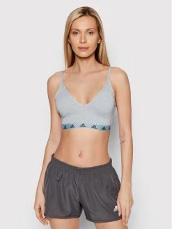 Ολοκαίνουργιο ⌛ Adidas Γυναίκες Αθλητικά Σουτιέν Αθλητικό σουτιέν Purebare Light HD2065 Γκρι Γκρι ❤️