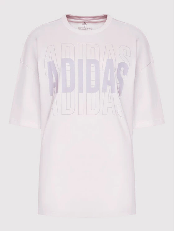 Κουπόνι 🔔 Adidas Γυναίκες T-shirts T-Shirt HC9147 Ροζ Loose Fit Ροζ 🎉 5 Κουπόνι 🔔 Adidas Γυναίκες T-shirts T-Shirt HC9147 Ροζ Loose Fit Ροζ 🎉 - Image 5