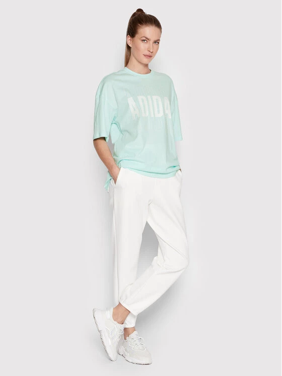 Εξοδος 😀 Adidas Γυναίκες T-shirts T-Shirt Essentials Repeat HC9157 Πράσινο Loose Fit Πράσινο 💯 2 Εξοδος 😀 Adidas Γυναίκες T-shirts T-Shirt Essentials Repeat HC9157 Πράσινο Loose Fit Πράσινο 💯 - Image 2