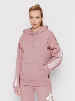 Προώθηση ✔️ Adidas Γυναίκες Μπλούζες Μπλούζα Future Icons HD9002 Ροζ Loose Fit Ροζ ⌛