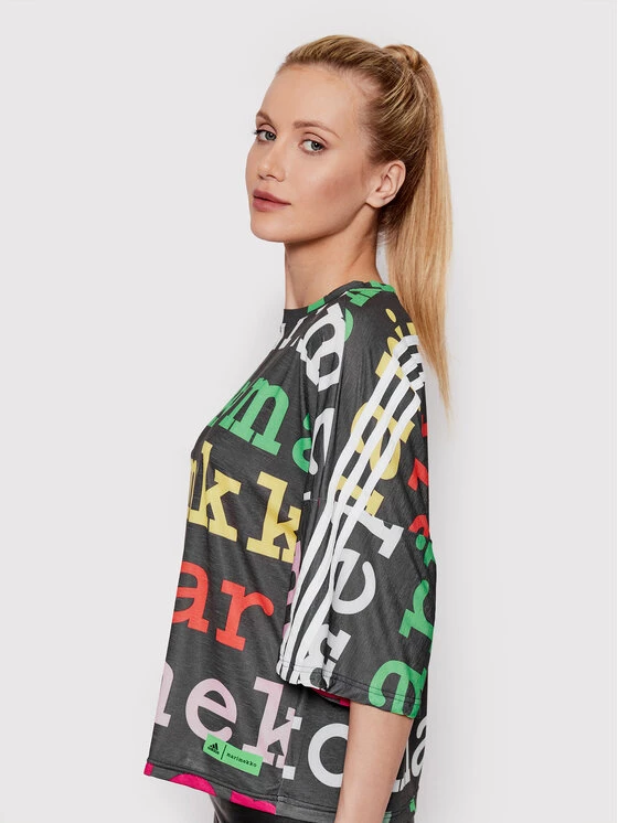 Κουπόνι 🔥 Adidas Γυναίκες Μπλουζάκια Μπλουζάκι MARIMEKKO HG6327 Μαύρο Loose Fit Μαύρο 😉 4 Κουπόνι 🔥 Adidas Γυναίκες Μπλουζάκια Μπλουζάκι MARIMEKKO HG6327 Μαύρο Loose Fit Μαύρο 😉 - Image 4