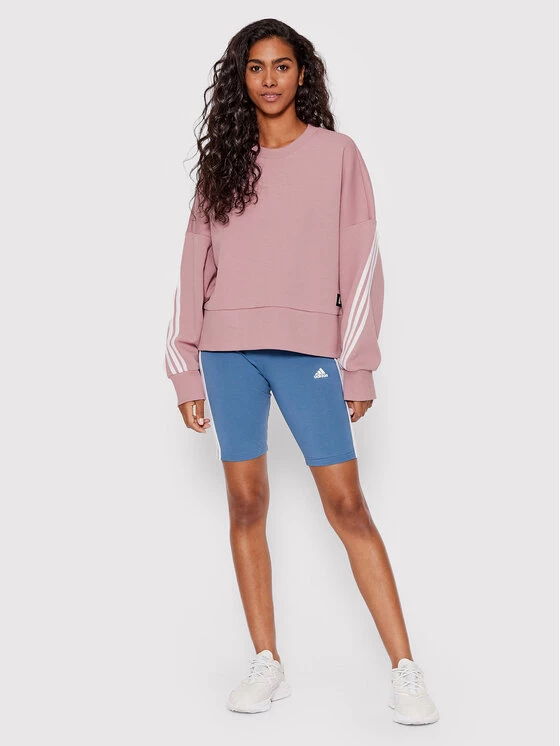 Best Pirce 😀 Adidas Γυναίκες Μπλούζες Μπλούζα Sportswear Future Icons 3-Stripes HD8998 Ροζ Loose Fit Ροζ 🧨 2 Best Pirce 😀 Adidas Γυναίκες Μπλούζες Μπλούζα Sportswear Future Icons 3-Stripes HD8998 Ροζ Loose Fit Ροζ 🧨 - Image 2