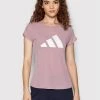 Προώθηση ???? Adidas Γυναίκες Μπλουζάκια Τεχνικά Φανελάκι τεχνικό 3-Stripes HG0242 Ροζ Regular Fit Ροζ ????