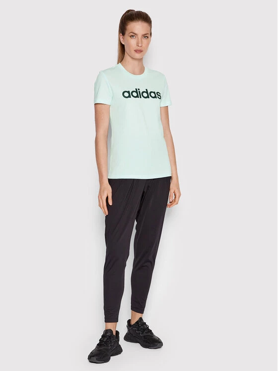 Κουπόνι 😀 Adidas Γυναίκες T-shirts T-Shirt Essentials HC9271 Πράσινο Slim Fit Πράσινο 💯 2 Κουπόνι 😀 Adidas Γυναίκες T-shirts T-Shirt Essentials HC9271 Πράσινο Slim Fit Πράσινο 💯 - Image 2