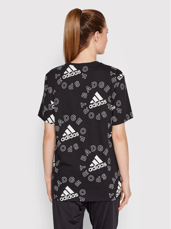 Φτηνός 🌟 Adidas Γυναίκες T-shirts T-Shirt Essentials HC9187 Μαύρο Loose Fit Μαύρο 😀 3 Φτηνός 🌟 Adidas Γυναίκες T-shirts T-Shirt Essentials HC9187 Μαύρο Loose Fit Μαύρο 😀 - Image 3