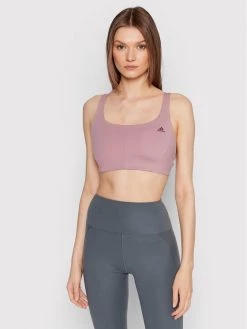 Εξοδος ⌛ Adidas Γυναίκες Αθλητικά Σουτιέν Αθλητικό σουτιέν Coreflow HC7914 Ροζ Ροζ 🎉